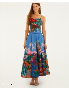 ISO!! Farm Rio mushroom top and skirt set! All sizes really want